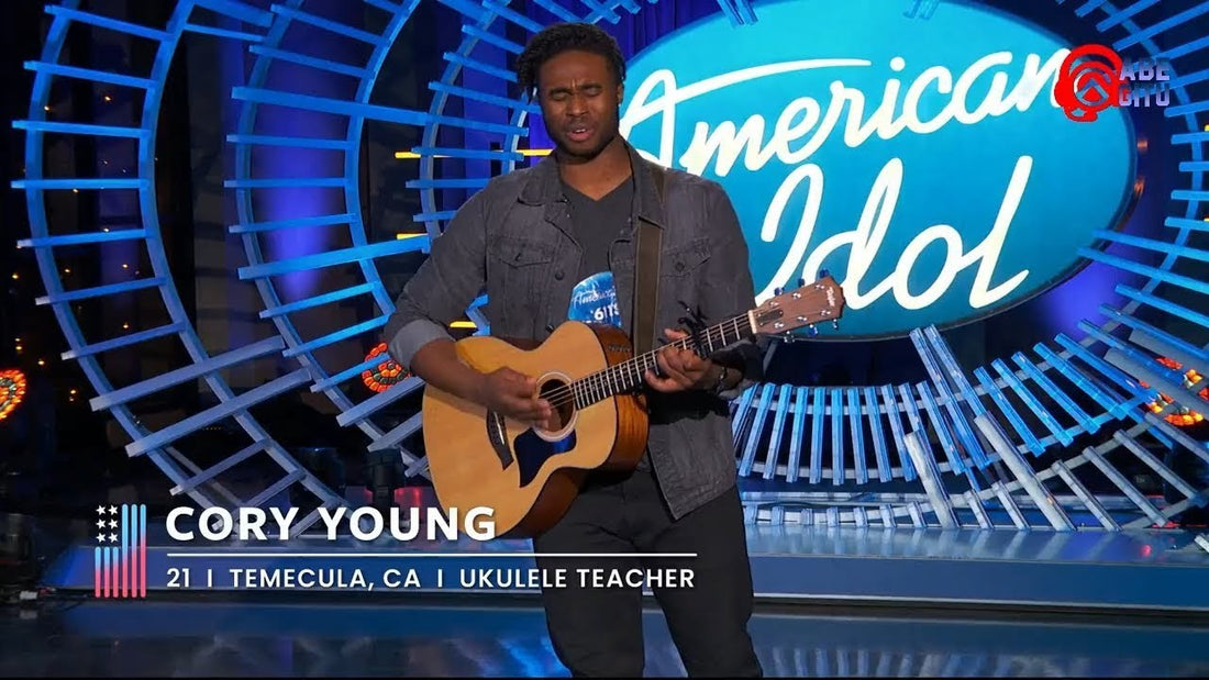 American Idol Contestant Cory Young discovers the Elmore Pedal!