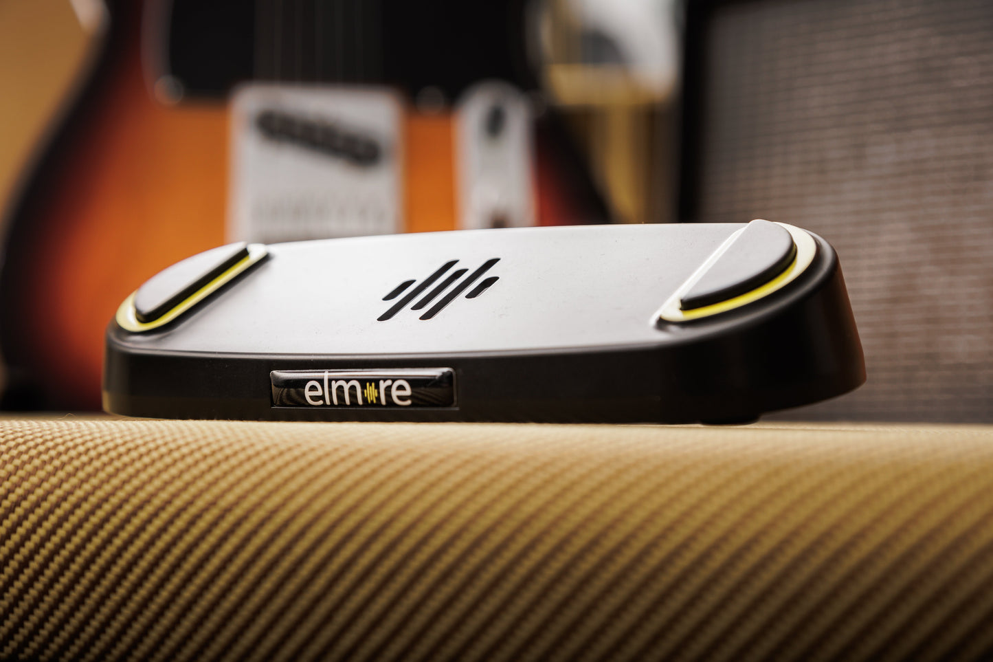 Elmore Pedal side profile showing durable construction