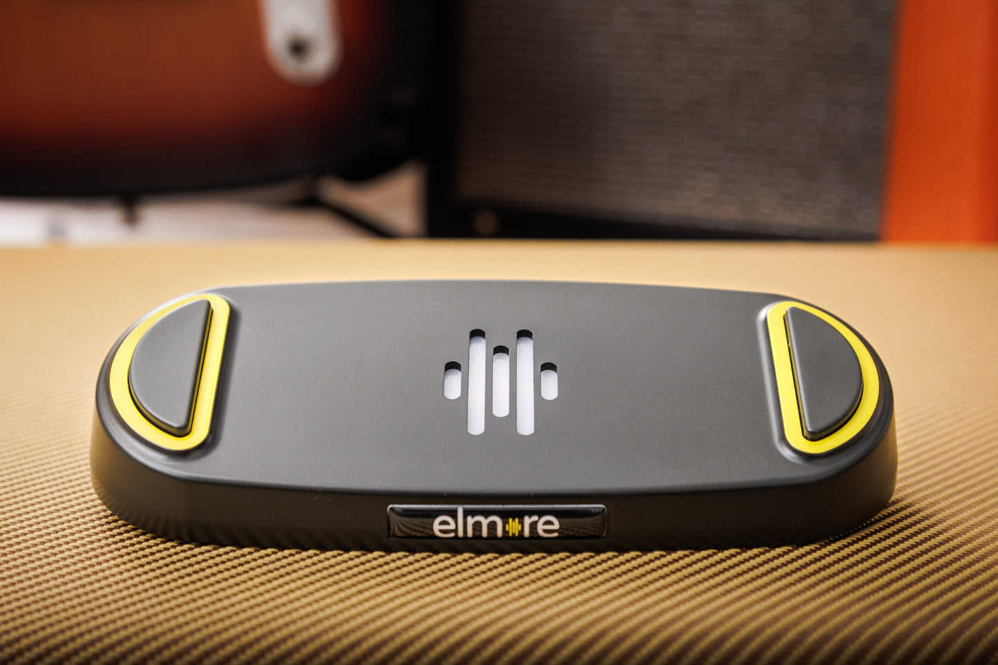 Elmore Pedal in use during guitar practice